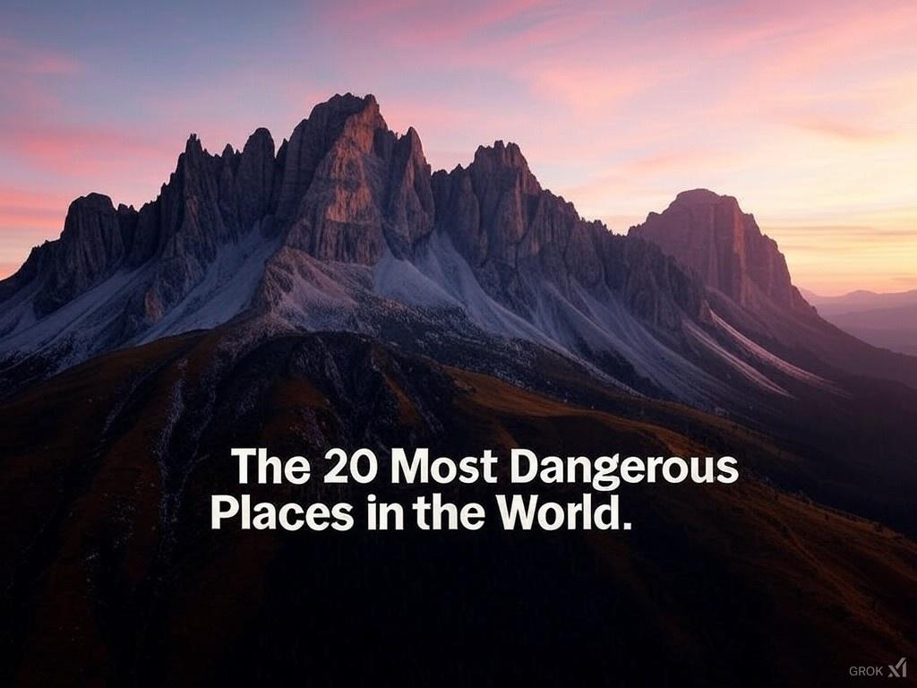 The 20 Most Dangerous Places on Earth